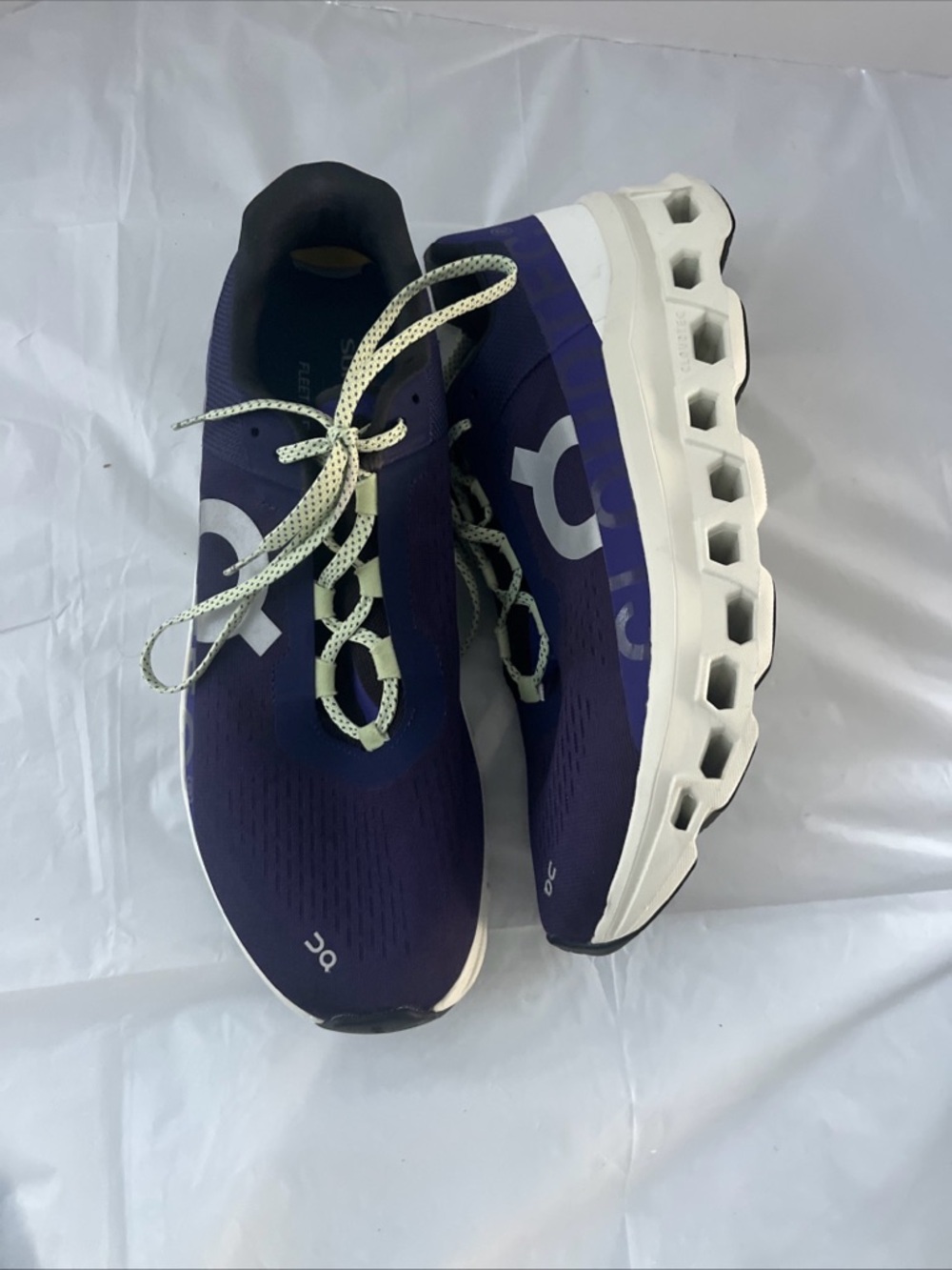 On Running Men's Cloudmonster Sneakers Blue Purple US 13 | UK 12.5 | EU 48